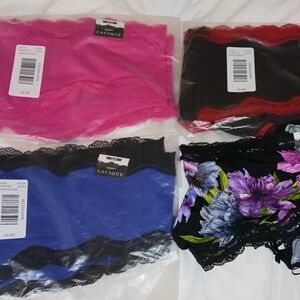 Cacique Strappy Back Cheeky Panty (4 Pairs) Size 26-28